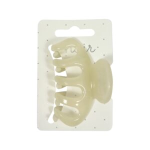 Haarklem 7.0cm Glans Ivoor